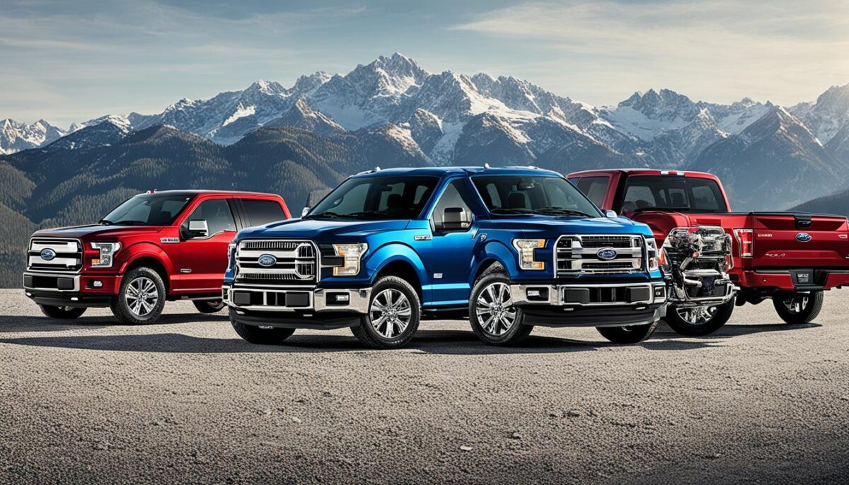 Ford F-150 models comparison